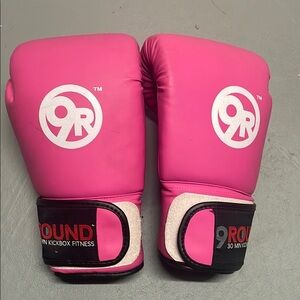 Professional Pink Boxing Gloves